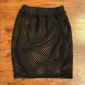 Fishnet skirt